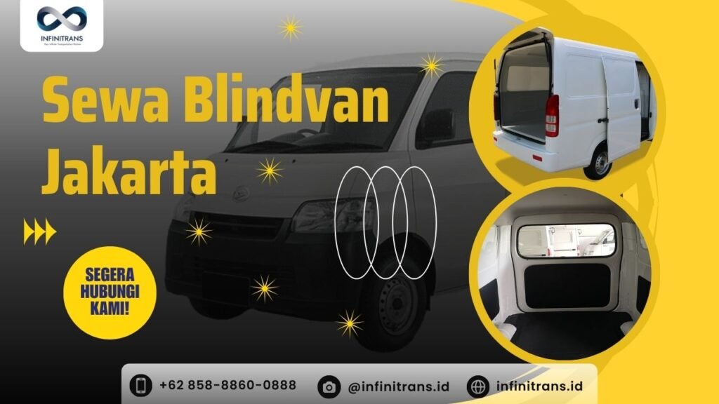 sewa blindvan jakarta