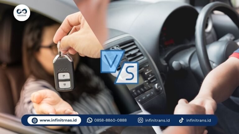 sewa mobil lepas kunci vs all-in